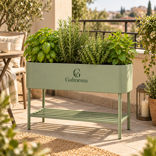 Galmessa Elevated Herb Garden Planter