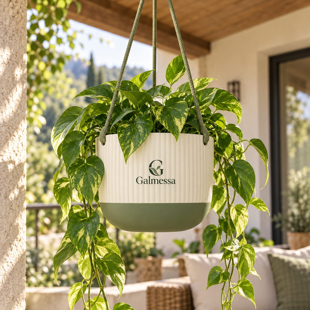 Galmessa HavenDrop Hanging Planter