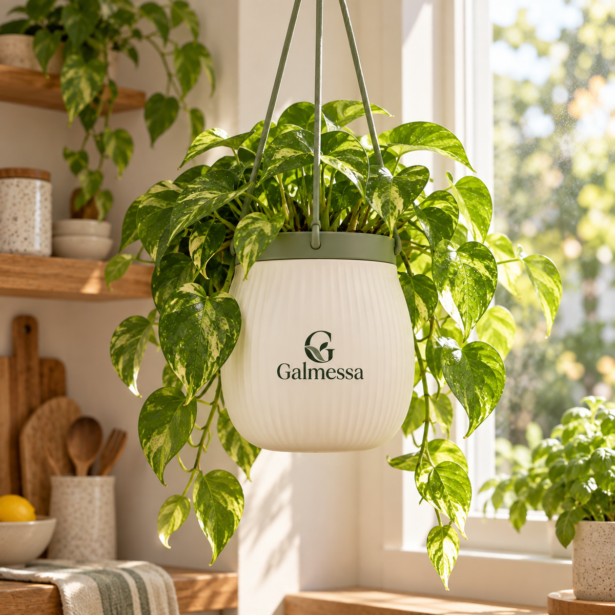 Galmessa WillowDrop Hanging Planter