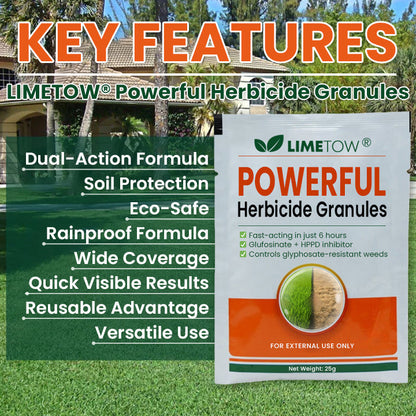 ⚡ LIMETOW® Weed Control Granules 🌱 – Kills Weeds From the Root