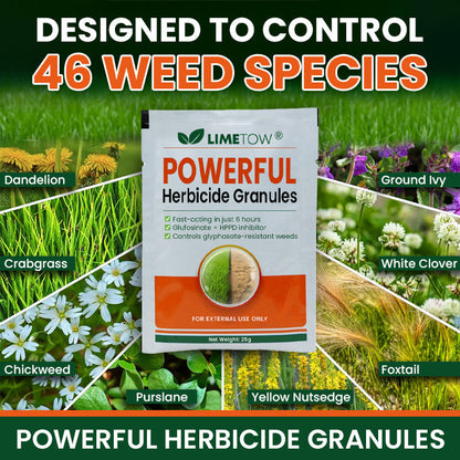⚡ LIMETOW® Weed Control Granules 🌱 – Kills Weeds From the Root